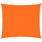Parasole a Vela Oxford Rettangolare 2x2,5 m Arancione