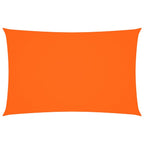 Parasole a Vela Oxford Rettangolare 5x8 m Arancione