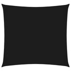Vela Parasole in Tela Oxford Quadrata 2,5x2,5 m Nera