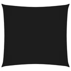 Vela Parasole in Tela Oxford Quadrata 6x6 m Nera