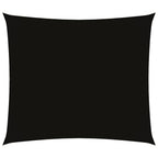 Parasole a Vela Oxford Rettangolare 2,5x3 m Nero