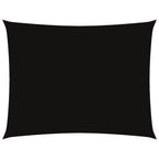 Parasole a Vela Oxford Rettangolare 3x4 m Nero