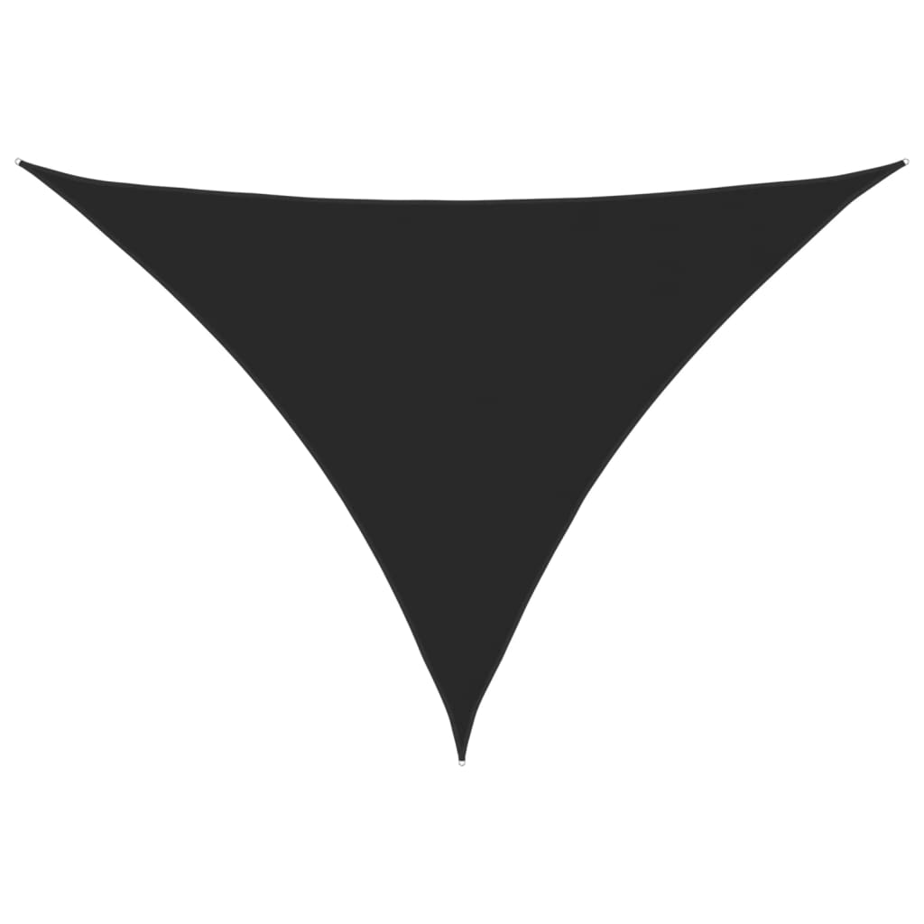 Parasole a Vela Triangolare Oxford 4x5x5 m Nero