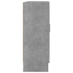 Libreria Grigio Cemento 82,5x30,5x80 cm in Legno Multistrato