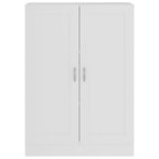 Libreria Bianca 82,5x30,5x115 cm in Legno Multistrato