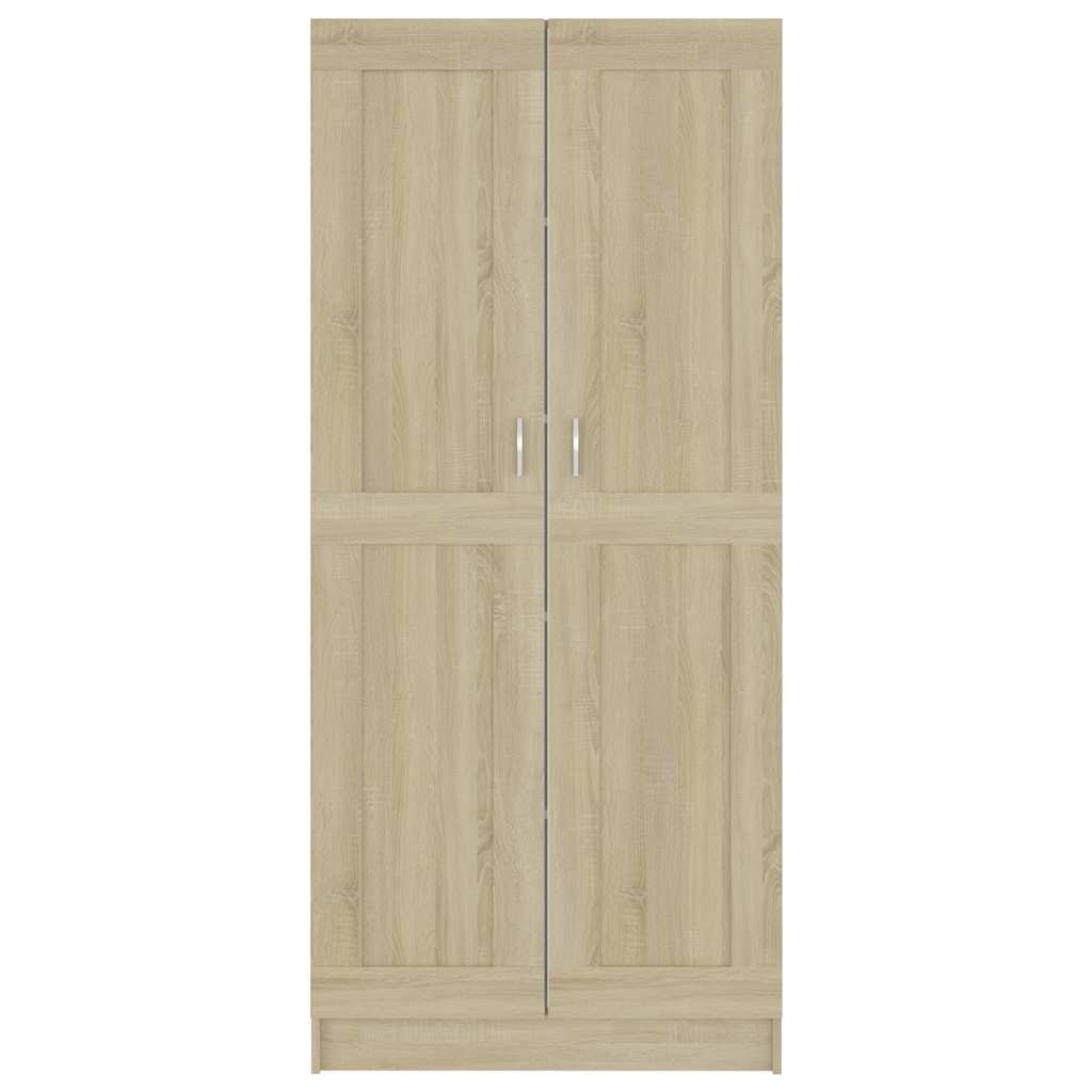 Libreria Rovere Sonoma 82,5x30,5x185,5 cm in Legno Multistrato