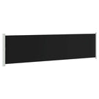 Tenda Laterale Retrattile per Patio 600x160 cm Nera