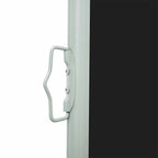 Tenda Laterale Retrattile per Patio 600x160 cm Nera
