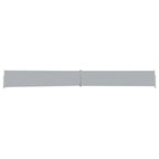 Tenda Laterale Retrattile per Patio 140x1200 cm Antracite