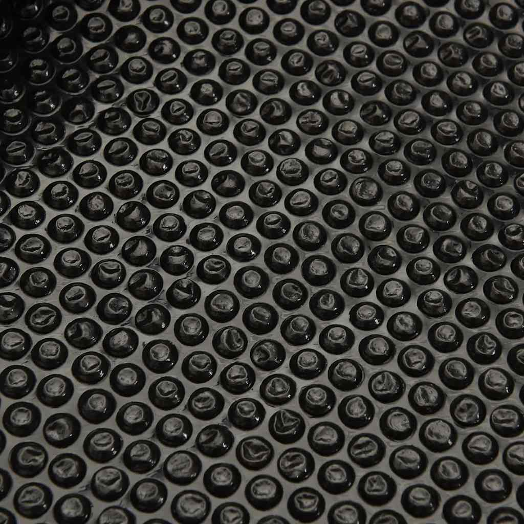 Copripiscina Rettangolare 500x300 cm in PE Nero