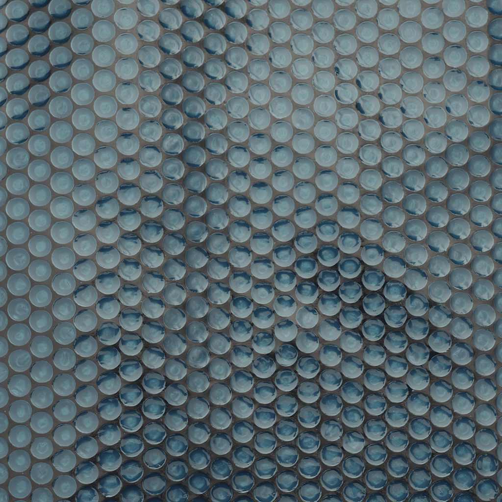 Pellicola Galleggiante Solare PE Piscina 300x200 cm Nero e Blu