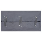 Telo per Carrello da Giardino Grigio Scuro 81x41x40 cm Tessuto