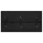 Telo per Carrello da Giardino Nero 81x41x40 cm in Tessuto