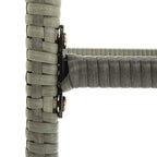 Sgabelli da Bar con Cuscini 3 pz Grigi in Polyrattan