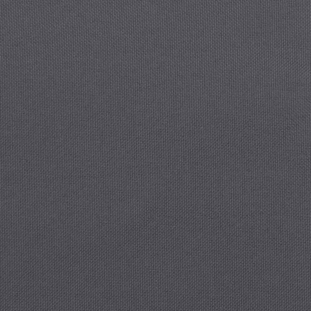 Cuscini per Sedia 2 pz Antracite 40x40x4 cm in Tessuto Oxford