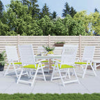 Cuscini per Sedia 6 pz Verde Intenso 40x40x4 cm Tessuto Oxford
