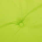 Cuscini per Sedia 4 pz Verde Brillante 50x50x4cm Tessuto Oxford
