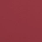 Cuscino per Panca Rosso Vino 120x50x4 cm in Tessuto Oxford