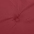 Cuscino per Panca Rosso Vino 200x50x4 cm in Tessuto Oxford