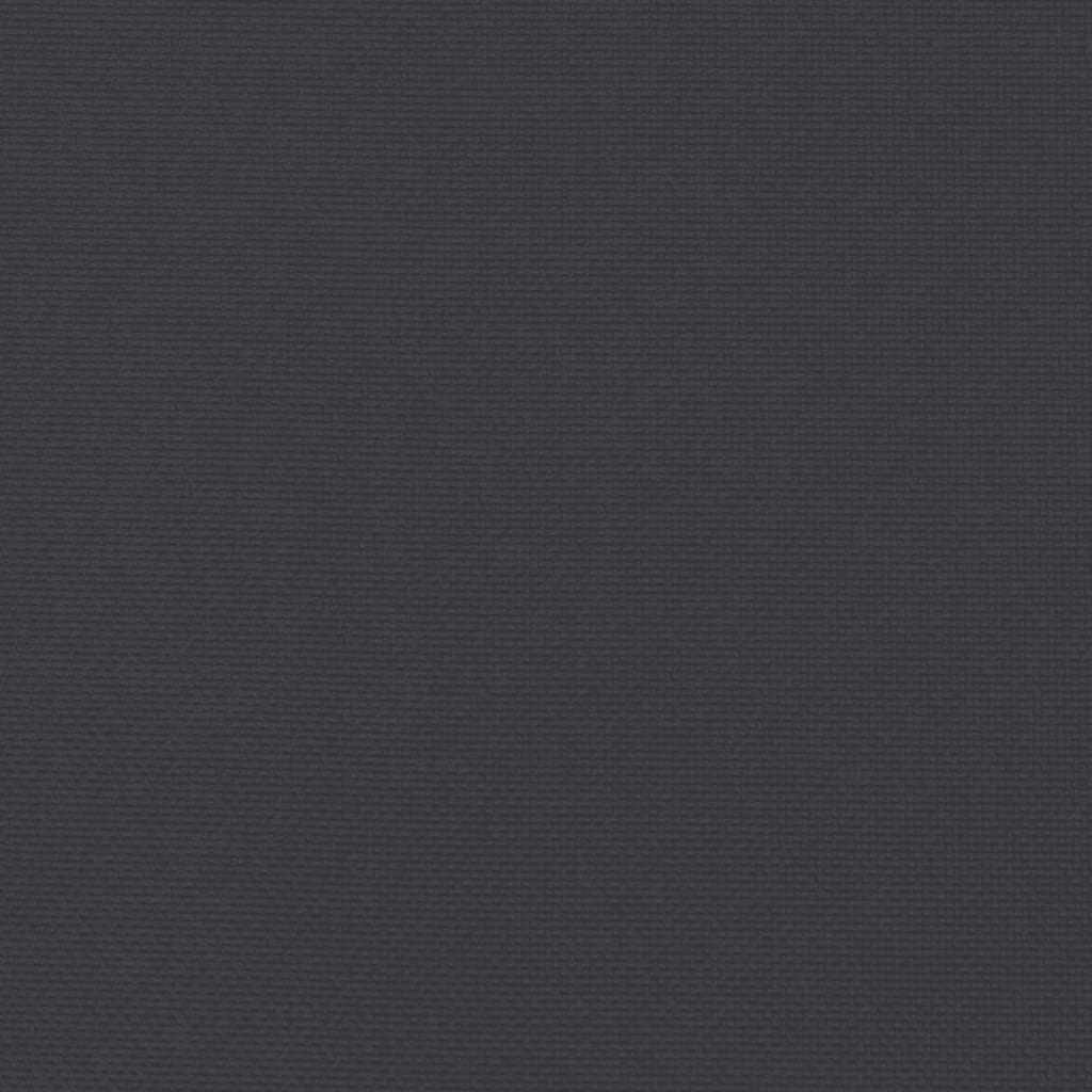 Cuscini per Sedia 6 pz Neri 100x50x3 cm in Tessuto Oxford