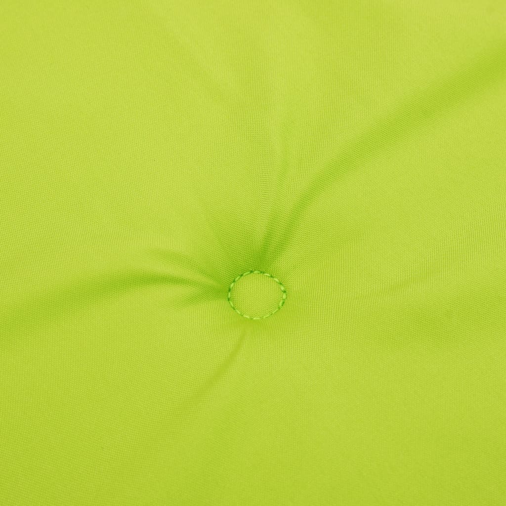 Cuscini per Sedia 4 pz Verde Intenso 100x50x3 cm Tessuto Oxford