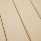 Cuscino per Lettino Beige 186x58x4 cm in Tessuto Oxford