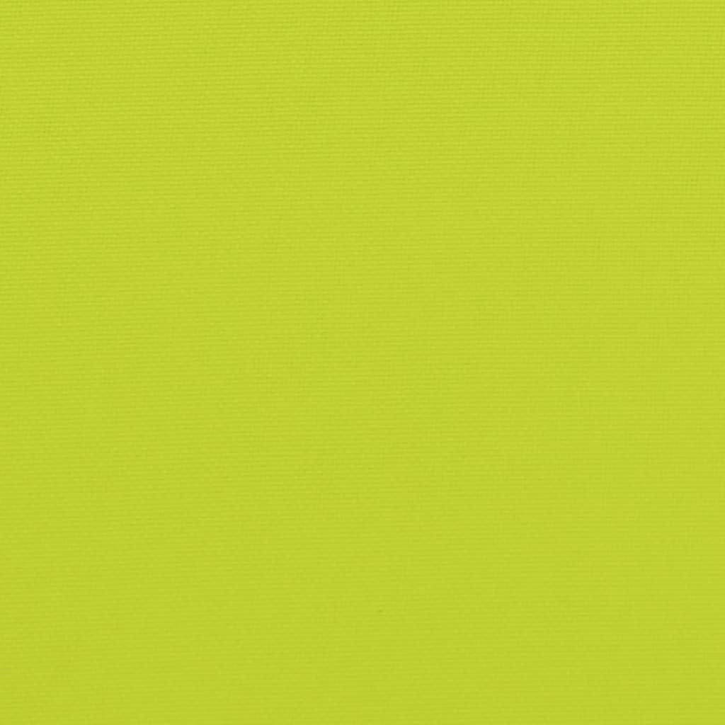 Cuscino per Lettino Verde Intenso 186x58x4 cm in Tessuto Oxford