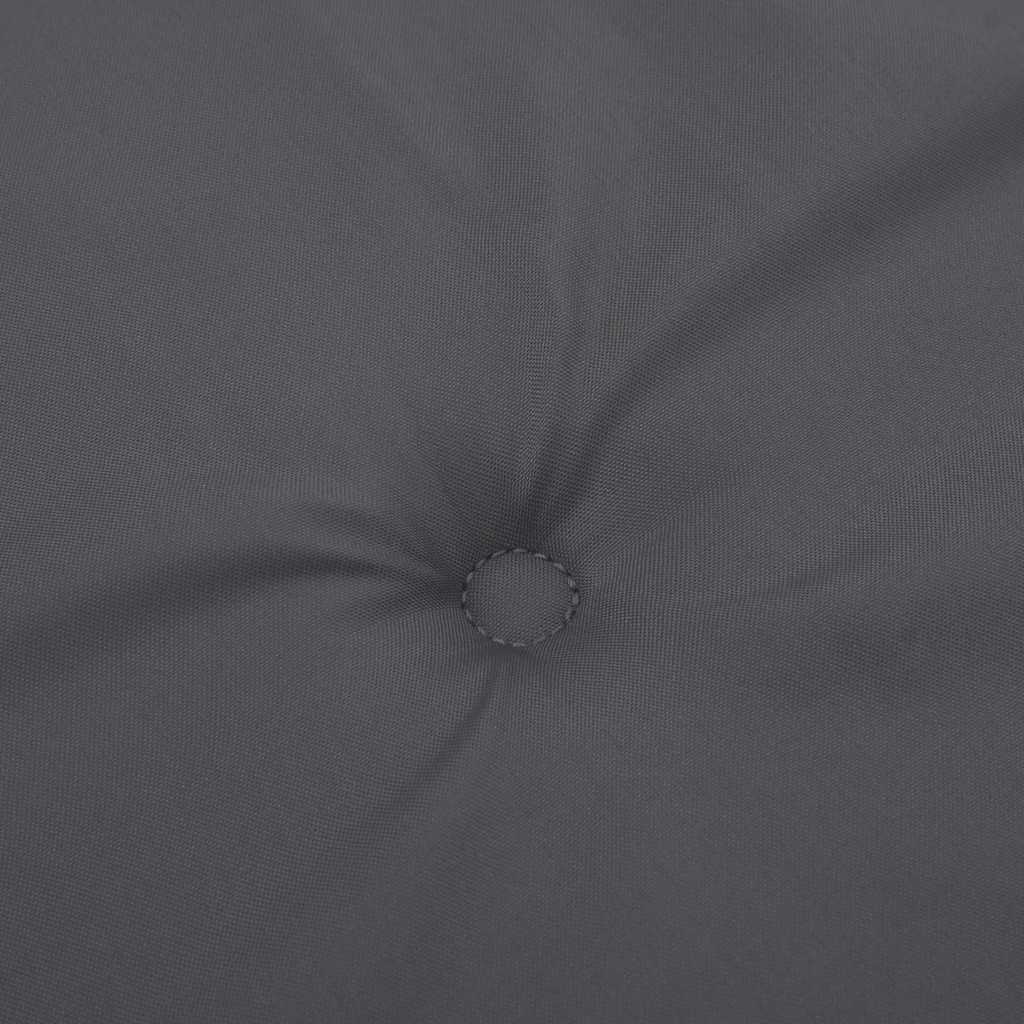 Cuscino per Sdraio Antracite (75+105)x50x4 cm