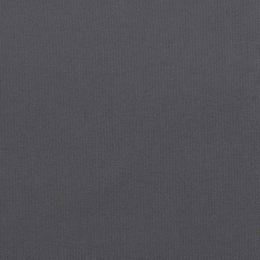 Cuscino per Sdraio Antracite (75+105)x50x4 cm