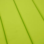 Cuscino per Lettino Verde Intenso 186x58x3 cm in Tessuto Oxford