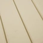 Cuscino per Lettino Beige 200x60x3 cm in Tessuto Oxford