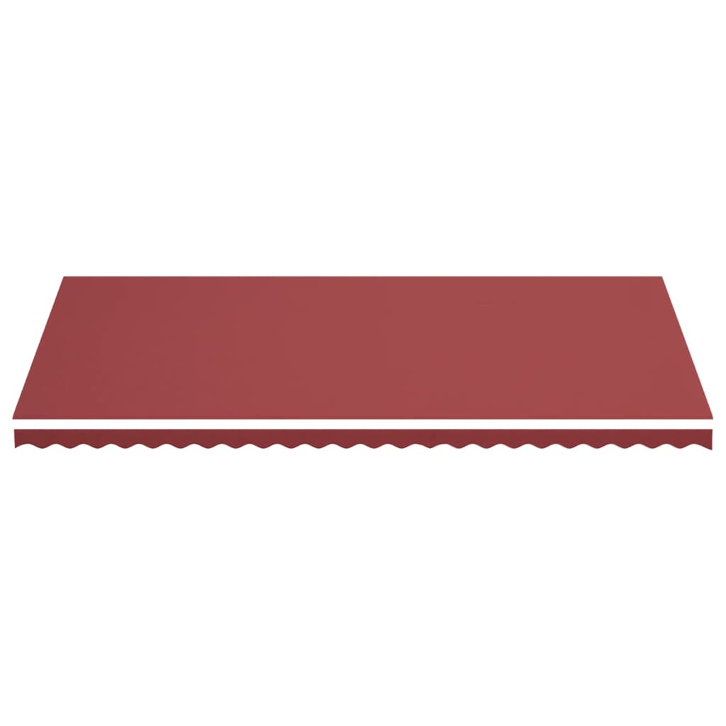 Tessuto di Ricambio per Tenda da Sole Rosso Borgogna 6x3 m