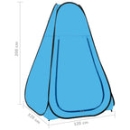 Tenda Doccia da Campeggio Pop Up Blu