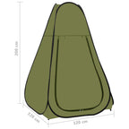 Tenda Doccia da Campeggio Pop Up Verde