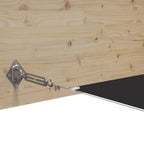 Paravento Verticale Antracite 180x1000 cm Tessuto Oxford