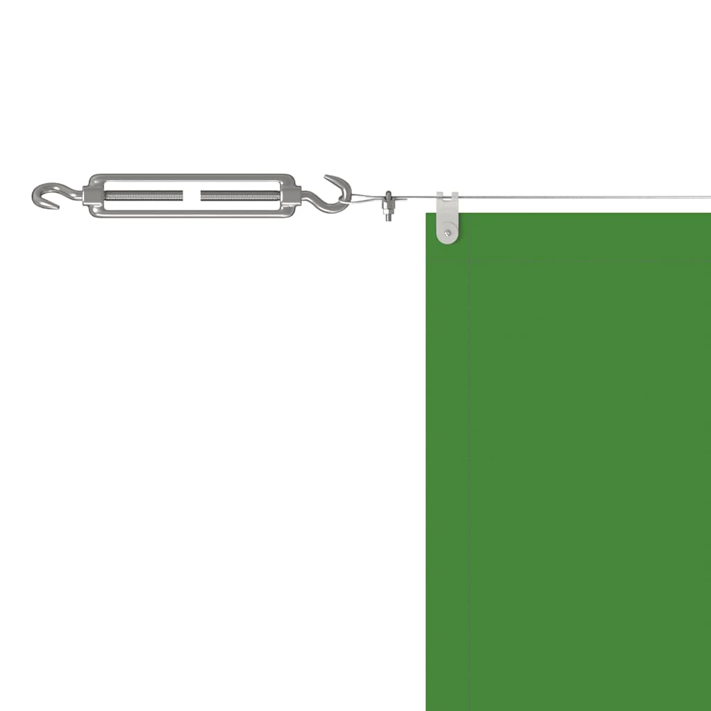 Paravento Verticale Verde Chiaro 100x800 cm in Tessuto Oxford