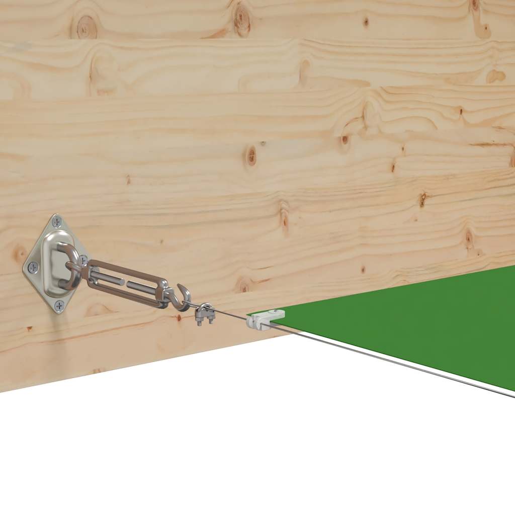 Paravento Verticale Verde Chiaro 100x800 cm in Tessuto Oxford