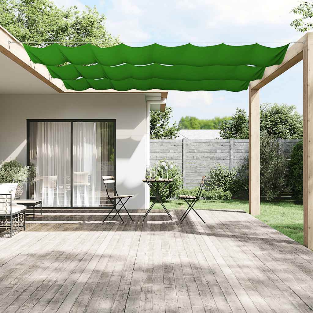 Paravento Verticale Verde Chiaro 100x800 cm in Tessuto Oxford