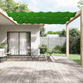 Paravento Verticale Verde Chiaro 100x800 cm in Tessuto Oxford