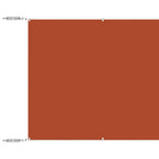 Paravento Verticale Terracotta 60x1000 cm in Tessuto Oxford