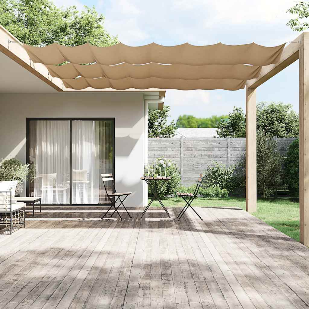 Paravento Verticale Tortora 100x1000 cm in Tessuto Oxford