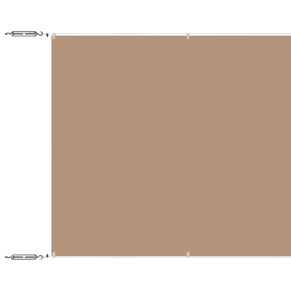 Paravento Verticale Grigio Talpa 140x600 cm Tessuto Oxford