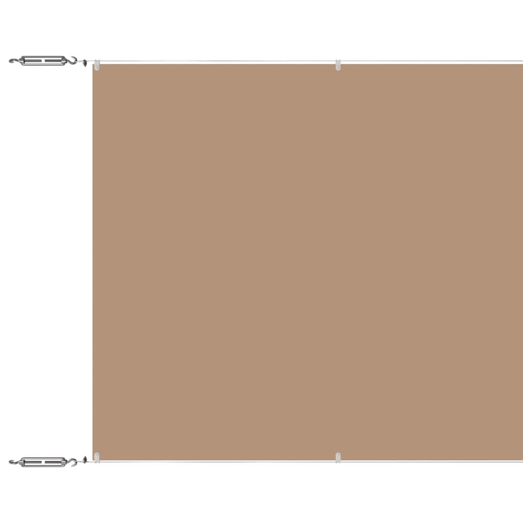 Paravento Verticale Grigio Talpa 140x800 cm Tessuto Oxford