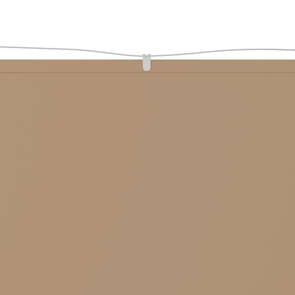 Paravento Verticale Grigio Talpa 140x800 cm Tessuto Oxford