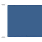 Paravento Verticale Blu 100x1200 cm Tessuto Oxford Resistente