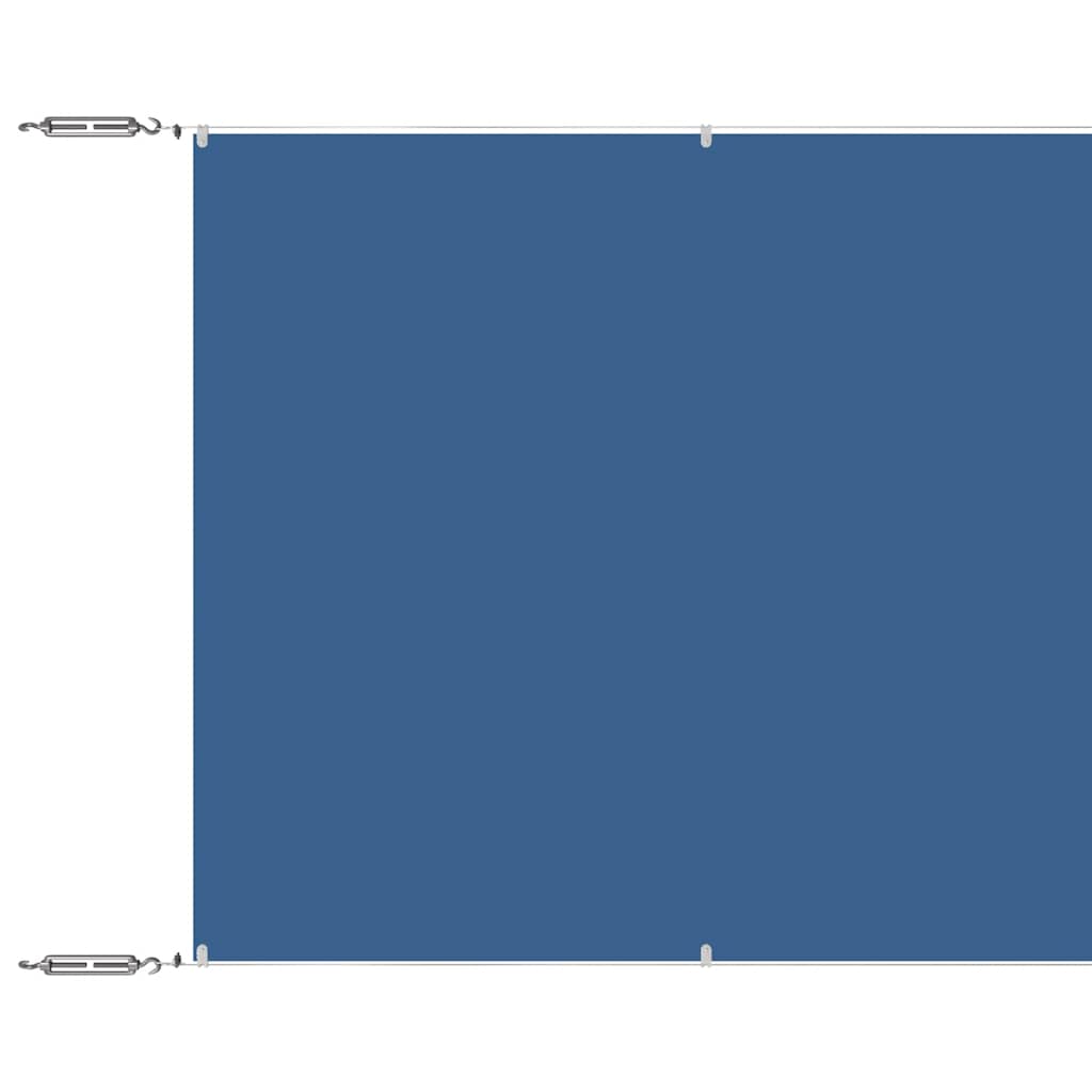 Paravento Verticale Blu 100x1200 cm Tessuto Oxford Resistente