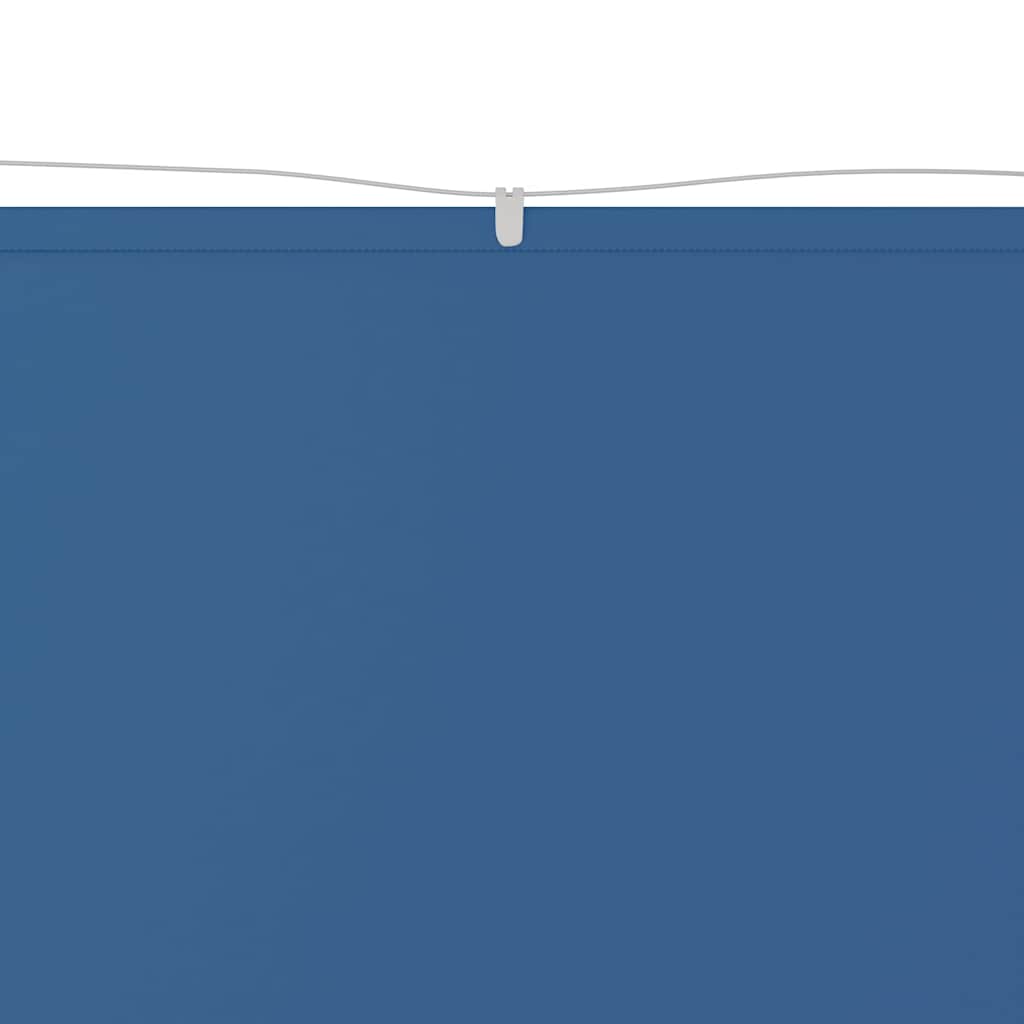 Paravento Verticale Blu 100x1200 cm Tessuto Oxford Resistente