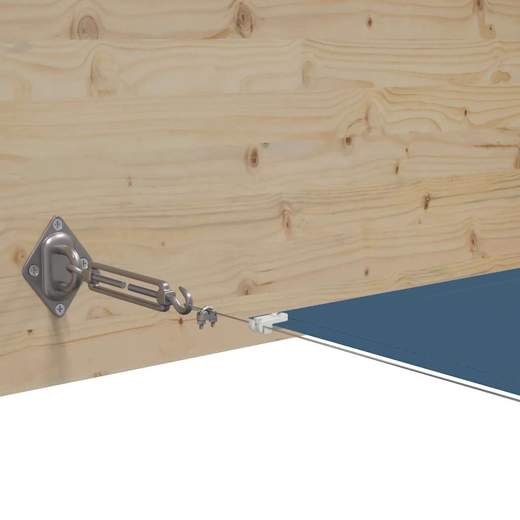 Paravento Verticale Blu 100x1200 cm Tessuto Oxford Resistente