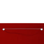 Paravento per Balcone Rosso 120x240 cm in Tessuto Oxford