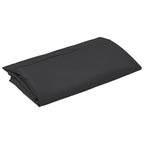 Telo di Ricambio per Ombrellone Nero 350 cm